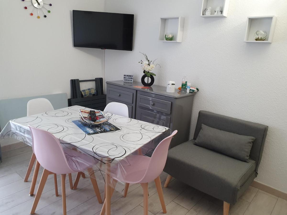 Apt Cosy, 4 Pers, Plein Centre Ville, Parking Offert Font-Romeu-Odeillo-Via Exterior photo